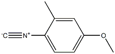 4-METHOXY-2-METHYL-PHENYLISOCYANIDE 结构式