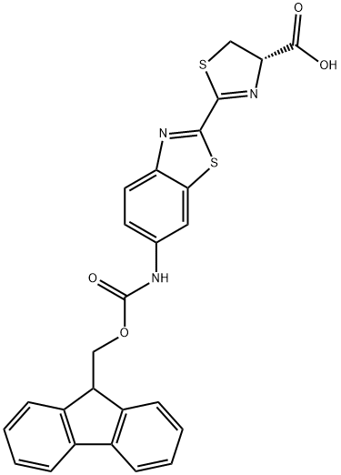 6-FMOC-AMINO-D-LUCIFERIN 结构式