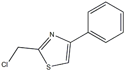 2-Chloromethyl-4-phenyl-thiazole 结构式