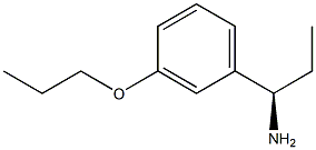 (1R)-1-(3-PROPOXYPHENYL)PROPYLAMINE 结构式