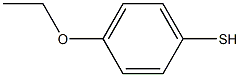 4-ETHOXYBENZENETHIOL 结构式