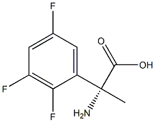 (2R)-2-AMINO-2-(2,3,5-TRIFLUOROPHENYL)PROPANOIC ACID 结构式