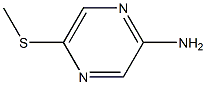 2-AMINO-5-METHYLTHIOPYRAZINE 结构式