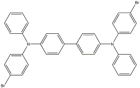 4,4'-BIS[(4-BROMOPHENYL)PHENYLAMINO]BIPHENYL 结构式