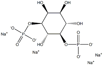 D-MYO-INOSITOL 1,5-BISPHOSPHATE SODIUM SALT 结构式