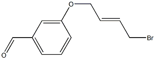 3-(4-BROMO-BUT-2-ENYLOXY)-BENZALDEHYDE 结构式