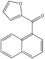 2-(1-NAPHTHOYL)FURAN 结构式