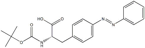 BOC-PHE(4-NNPH)-OH 结构式