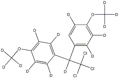甲氧氯-D14 结构式