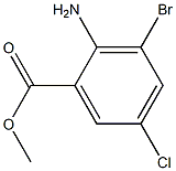 METHYL 2-AMINO-3-BROMO-5-CHLOROBENZOATE