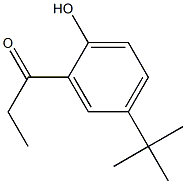 1-(5-TERT-BUTYL-2-HYDROXYPHENYL)PROPAN-1-ONE 结构式