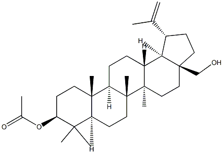 LUP-20(29)-EN-3,28-DIOL, 3B-ACETATE 结构式