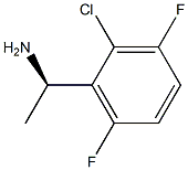 (1R)-1-(2-CHLORO-3,6-DIFLUOROPHENYL)ETHYLAMINE 结构式