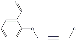 2-(4-CHLORO-BUT-2-YNYLOXY)-BENZALDEHYDE 结构式