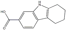 2,3,4,9-TETRAHYDRO-1H-CARBAZOLE-7-CARBOXYLIC ACID 结构式