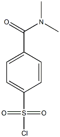 4-[(二甲基氨基)羰基]苯磺酰氯 结构式