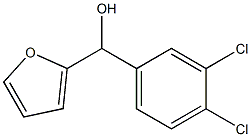 3,4-DICHLOROPHENYL-(2-FURYL)METHANOL 结构式