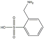 2-AMINOMETHYL-BENZENESULFONIC ACID 结构式