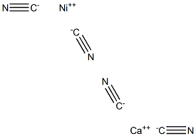 NICKEL CALCIUM CYANIDE 结构式