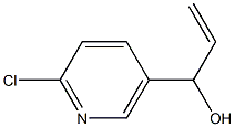 1-(2-CHLOROPYRIDIN-5-YL)PROP-2-EN-1-OL 结构式