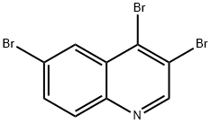 3,4,6-TRIBROMOQUINOLINE 结构式