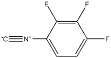 2,3,4-TRIFLUORO-PHENYLISOCAYNIDE 结构式