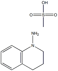 1-AMINO-1,2,3,4-TETRAHYDROQUINOLINE METHANSULFONATE 结构式