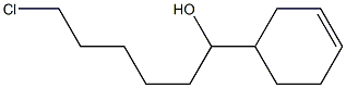 6-CHLORO-1-(3-CYCLOHEXENYL)-1-HEXANOL 结构式