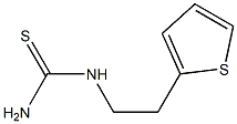 N-(2-THIEN-2-YLETHYL)THIOUREA 结构式