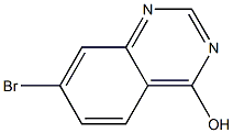 7-Bromoquinazolin-4-ol 结构式