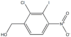 (2-CHLORO-3-IODO-4-NITRO-PHENYL)-METHANOL 结构式