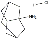 3-NORADAMANTANEAMINE HYDROCHLORIDE 结构式