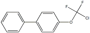 4-(CHLORODIFLUOROMETHOXY)BIPHENYL 结构式