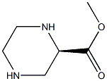 (R)-PIPERAZINE-2-CARBOXYLIC ACID METHYL ESTER 结构式