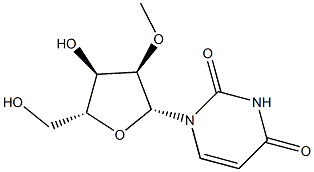2'-(O-METHYL)-URIDINE, [3H]- 结构式