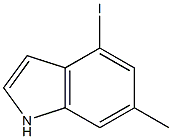 4-IODO-6-METHYL INDOLE 结构式