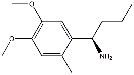 (1R)-1-(4,5-DIMETHOXY-2-METHYLPHENYL)BUTYLAMINE 结构式