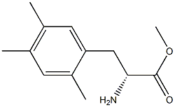 METHYL (2R)-2-AMINO-3-(2,4,5-TRIMETHYLPHENYL)PROPANOATE 结构式