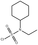 环己基(乙基)氨磺酰氯 结构式