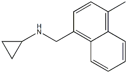 (1S)CYCLOPROPYL(4-METHYLNAPHTHYL)METHYLAMINE 结构式