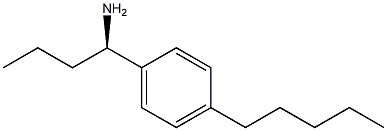 (1R)-1-(4-PENTYLPHENYL)BUTYLAMINE 结构式