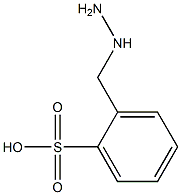 2-Hydrazinomethyl-benzenesulfonic acid 结构式