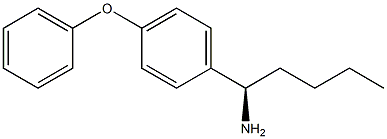 (1R)-1-(4-PHENOXYPHENYL)PENTYLAMINE 结构式