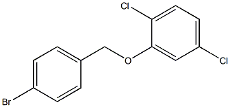 4-Bromobenzyl-(2,5-dichlorophenyl)ether 结构式