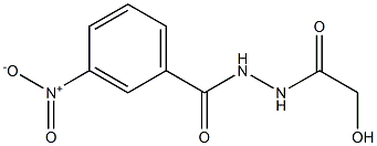 N'-GLYCOLOYL-3-NITROBENZOHYDRAZIDE 结构式