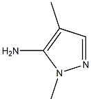 2,4-DIMETHYL-2H-PYRAZOL-3-YLAMINE 结构式