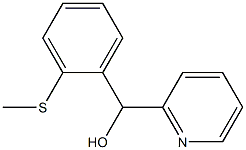 2-METHYLTHIOPHENYL-(2-PYRIDYL)METHANOL 结构式