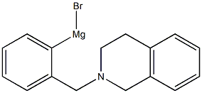 2-(1,2,3,4-TETRAHYDROISOQUINOLIN-2-YLMETHYL) PHENYLMAGNESIUM BROMIDE 结构式