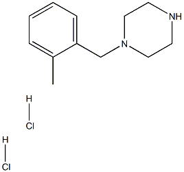 1-(2-METHYL-BENZYL)-PIPERAZINE DIHYDROCHLORIDE 结构式