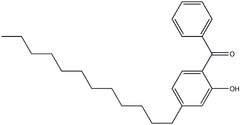 2-HYDROXY-4-LAURYLBENZOPHENONE 结构式